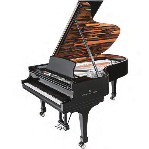 Steinway & Sons 6 10.5 Model B Red Pops Grand Piano Steinway & Sons Model B 6 10.