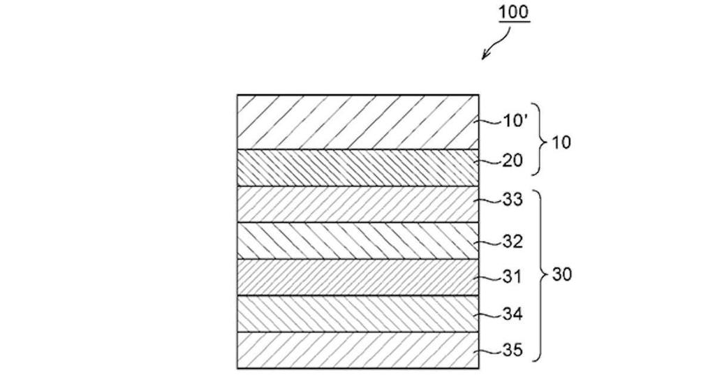 layer (retardation layer) and a brightness improving film. The separator is as set forth in item A-4." Body's note: FIG.