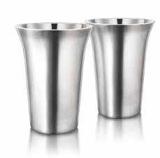 Double Wall Stainless Steel Coffee Cup (Set of 2) 8 oz.