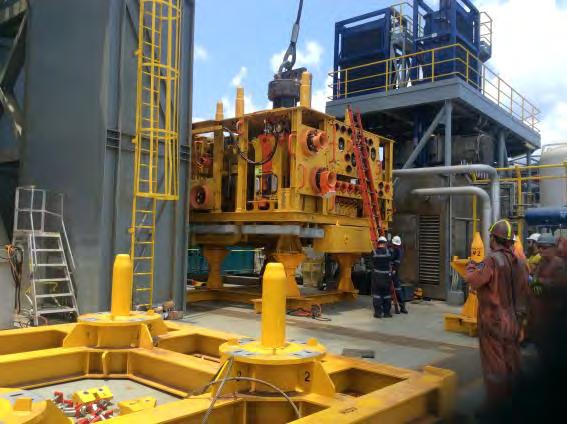 off-loading XT s Deck integrated subsea equipment