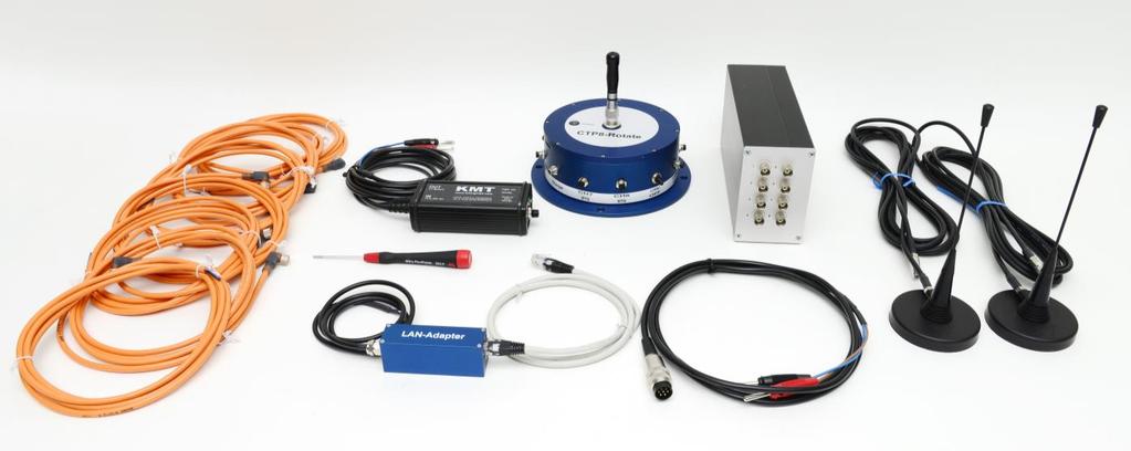 General functions: The CTP8-Rotate is a 8-channel telemetry system for rotating applications with integrated signal conditioning for sensor signals, wireless digital transmission and analog