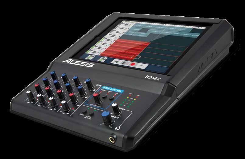 iomix 4-Channel Mixer/Recorder for ipad The world s first mixer/multi-channel interface for ipad Mix and record up to four channels, or a stereo mix
