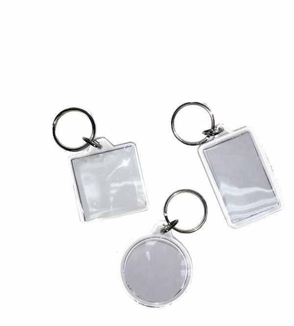 42 www.printedpromoproducts.ca 1-888-872-3231 604-872-3231 Acrylic Key Tags Set up charges included. Price includes imprint on 1 side.