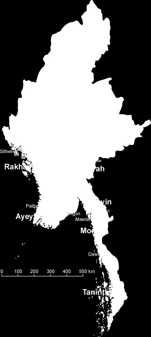 ミャンマー基本情報 正式国名 ( 和 ) 正式国名 ( 英 ) : ミャンマー連邦共和国 : Republic of the Union of Myanmar 首都 : Nay Pyi Taw ( ネピドー ) 国家面積 : 67.7 万平方km ( 日本の約 1.
