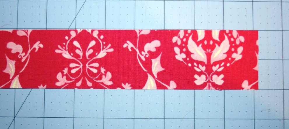 fabric to the measurements just taken (for front and back =