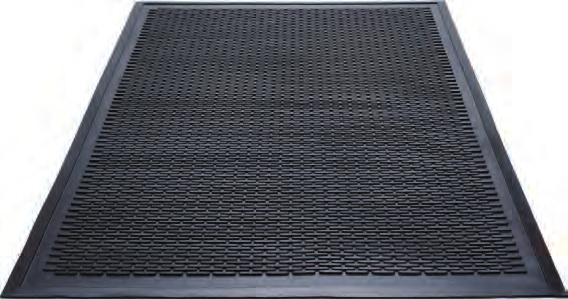 Clean Step Scraper rubber outdoor matting Captures Dirt Superior molded treads aggressively scrape shoes clean and trap