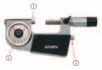 Micrometer gauges indicator micrometer gauges setting gauges 31525 TESAMASTER With very low deviation in measurements. Mechanical counter for 0,1, reading errors of 0,5 do not arise.