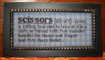 square ~ 2 from Cherrywood Design Studio: Scissors $7 in their Dictionary