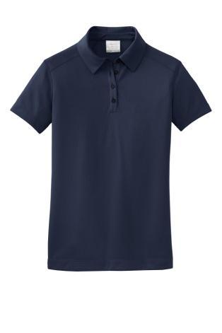 WOMEN S - NIKE DRI-FIT GOLF POLO STYLE 354064 Pebble texture meets high-performance moisture wicking from Dri-FIT fabric in this Nike Golf style Tailored for a feminine fit Self-fabric collar Open