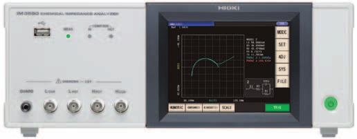 It offers functionality such as Cole-Cole plot generation and equivalent circuit analysis with a broad measurement frequency range of 1 mhz to 200 khz, measurement speeds as high as