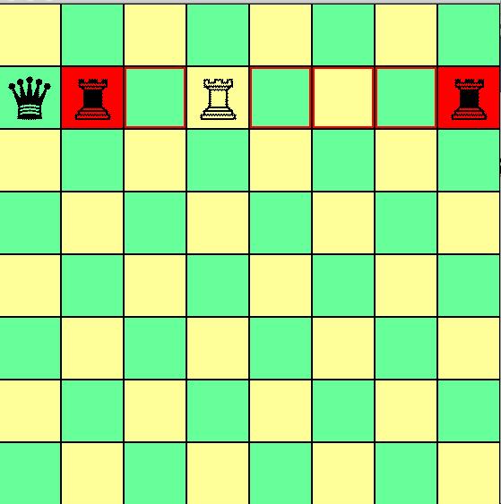 Example: board: on rank 7 white rook: x (decimal 6) occupied: (decimal 29) look up through the