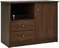 Chest Bar Cabinet 1-Drawer Desk with Night Stand