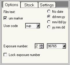 Tecnai on-line help User interface 147 Stock The stock value displays how many exposures are still available in the plate-camera magazine.