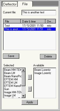 Tecnai on-line help User interface 27 Bragg angle of the diffracted beam).