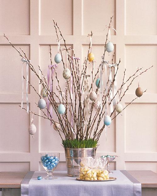 Use an assortment of different shapes and sizes of bowls and containers to display sweet treats.