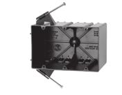 Two Gang: Residential Switch or Receptacle Box Series P-442 43.5 P-442* Two gang, angled nails, 3-9/16 4 3-3/4 44000 50 17 43.