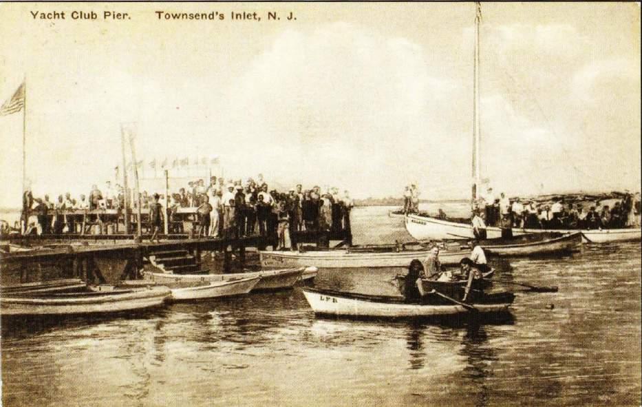 T.I. Yacht Club pier with Allard approaching Bill Shellem s general store provided everyone in the