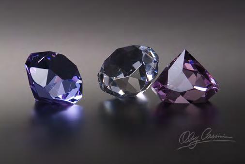 118650 Round Diamond PW Set of 3 - Lav, Pink, Clr 105551 Round diamond set of 24 -Clear 104551 Round