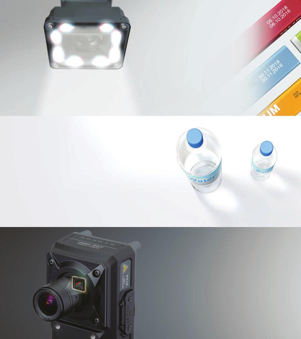 6 Single camera for inspecting various products Multi-color Light Accommodates color variations R G B IR Multi-color light provides a quick solution to the issue of measuring different colors.