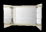 E0565-E0 E0-WH White (WH) ceramic Undercounter No faucet hole With overflow 9-/8" x -/8" x 6-/" Bristol Beige  shelves Soft-close doors with Blum
