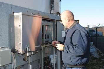 Bob is removing the equipment for reinstall in newly update cabinet. REPEATER UPDATES Linked repeater system is operational KB9EGI 442.