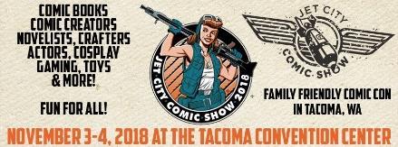 4 Weekend Passes to Jet City Comic Show $80 $120 4 General Admission passes to the Museum
