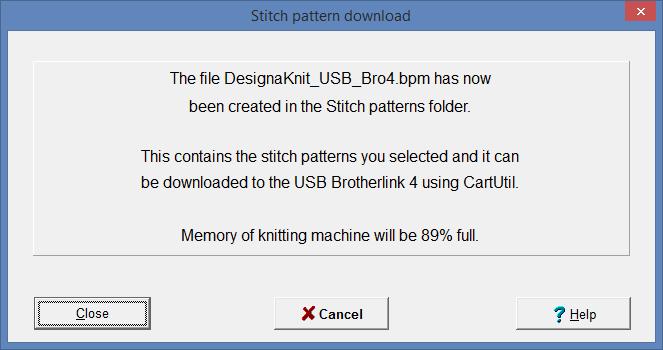 1. In Stitch Designer, open the shape file that has been integrated and select Transfer / Integrated Download. 2.