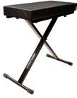 JS-500 item #16808 Single Brace X-Style Keyboard Stand (Assembled) JS-500 Features: Assembled single-braced X-style stand Strong, sturdy steel design Five height positions Folds flat for simple