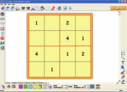 PS2.2 Finding missing numbers Point to the first input and output. What number operation can change 12 into 24? Establish that because 24 is greater than 12, you must add or multiply to get 24.