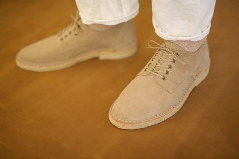 CREPE SOLE The Crepe Sole Collection focuses on classic silhouettes such as Desert Boots and Desert Shoes.