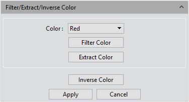 Image Filter/Extract/Inverse Color Capture software provides users with the methods of Filter/Extract/Inverse Color for the still images to meet users individual applications.