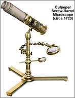 microscopes had 2 lenses doubling the distortion of the