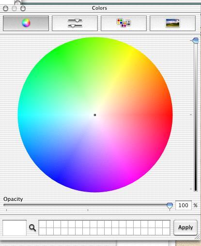 THE COLOUR WHEEL Colour wheel - a popular representation of choosing colours. All the colours (hues) arranged in a circle Primaries equally spaced.