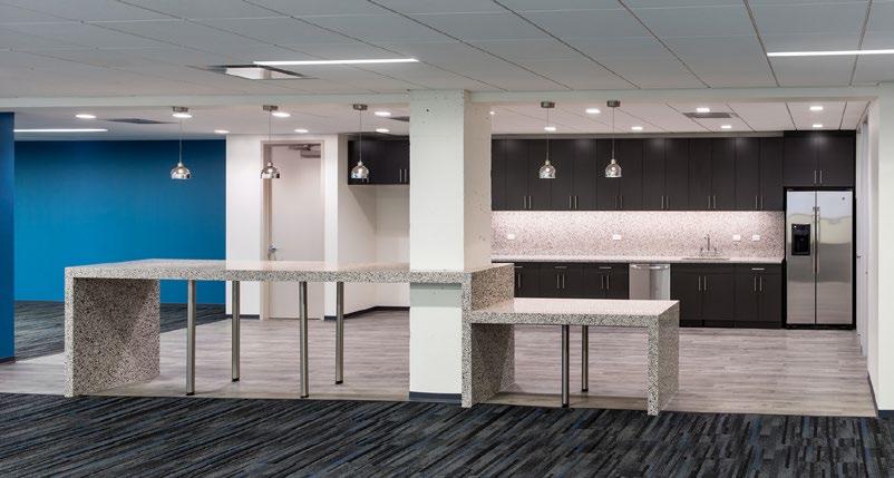 RETHINK THE TYPICAL SPEC SUITES SUITE E: 2,721 USF 5 S 12 WORKSTATIONS 1 ROOM 2 nd Floor 3 rd Floor EXEC 117 SF 185 SF OPEN 95 SF 116 SF 79 SF PHONE 49 SF 64 SF 121 SF 121 SF / EXEC 156 SF 90 SF