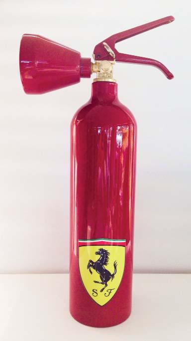 NICLAS CASTELLO Ferrari Fire Extinguisher