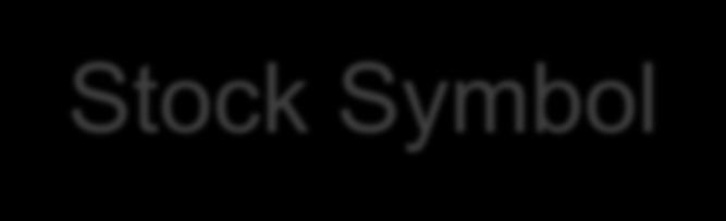 Stock Symbol