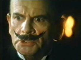 Ian Holm (1986) The Alien and Lord of the Rings actor made for an effective Poirot in this speculative made-for-tv movie, in which Christie (played by Peggy Ashcroft) looks to kill off the character