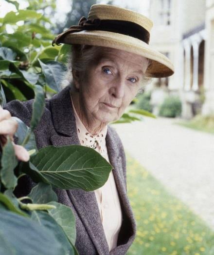Joan Hickson (1984-1991) Between 1984 and 1991, the actress Joan Hickson portrayed Miss Jane Marple in 12 different adaptations for television TV mini-series for each of the 12 Marple novels (she did