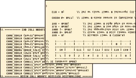 FastChip Design Flow (Part 2) Generate Source Code After selecting and configuring the on-chip peripherals in your FastChip project, you may generate C or assembler source