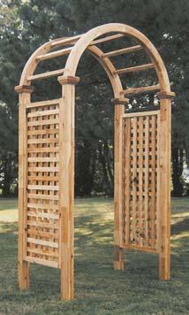 #50 ARBOR GATE GATES The gate is the focus of your new fence