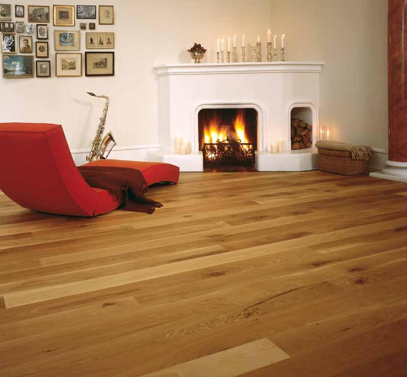 Product range A wealth of possibilities Junckers wide board floors are