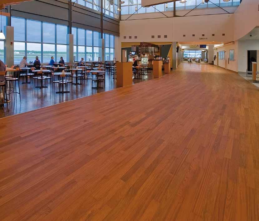 Maintenance A healthy and easy solution With a solid wide board floor from Junckers you have the optimum possibilities of ensuring a beautiful and functional floor for
