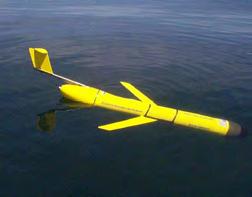 (a) Spray Glider (b) Slocum Glider (c) Seaglider Figure 1-4: Three models of underwater buoyancy gliders in use today.