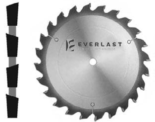 RADIAL OVERARM SAWS RO Plate Saw No. Diameter Teeth Bore Grind Hook Inch mm Inch mm RO860 8" 60 5/8" ATB -5 0.087 2.2 0.115 2.9 RO81260 8.5" 60 5/8" ATB -5 0.072 1.8 0.102 2.