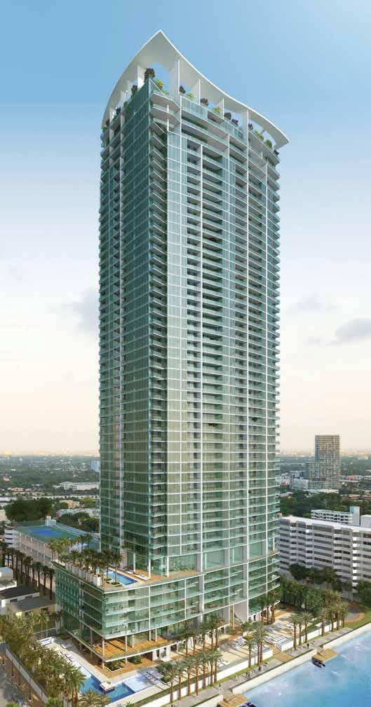 DESCRIPTION Biscayne Beach is a 399-unit luxury condominium tower being developed by a joint venture between Eastview Development and GTIS Partners in Miami s East Edgewater neighborhood.
