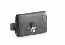with coin box 19x12x3 cm DC01874FBL = black Accessories Accessories CATERING WALLETS CLASSIC LINE leather CLASSIC LINE waist bag compartments: 6 zipper with coin box