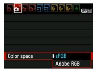 A quick comparison between Adobe RGB and srgb: Adobe RGB Pros Wider range of colours (Gamut) More vibrant and accurate colours for prints Can be converted to srgb Cons Will not display