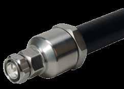QUICK-FIT coaxial connectors Suitable for SUCOFEED corrugated cables in the diameters below 7/8", 7/8"_FR, 7/8"_LA, 7/8"_LA _FR, 7/8"_HF HUBER+SUHNER type Item no.