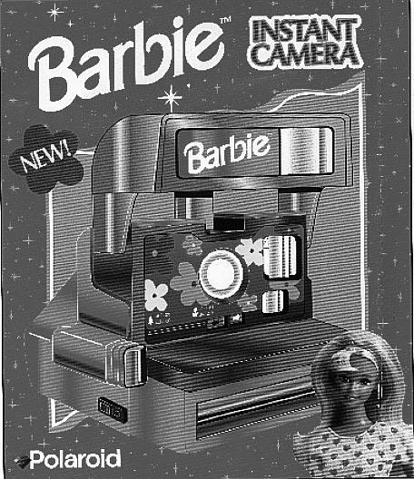 The Polaroid Barbie Instant Camera Barbie Instant Camera Barbie Stickers Take great photos with your Barbie Instant Camera. See your photos develop right before your eyes.