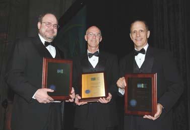 Foundation Awards At right, 2010 Inventors of the Year Thomas Stevenson, George Lahm, and Thomas Selby.